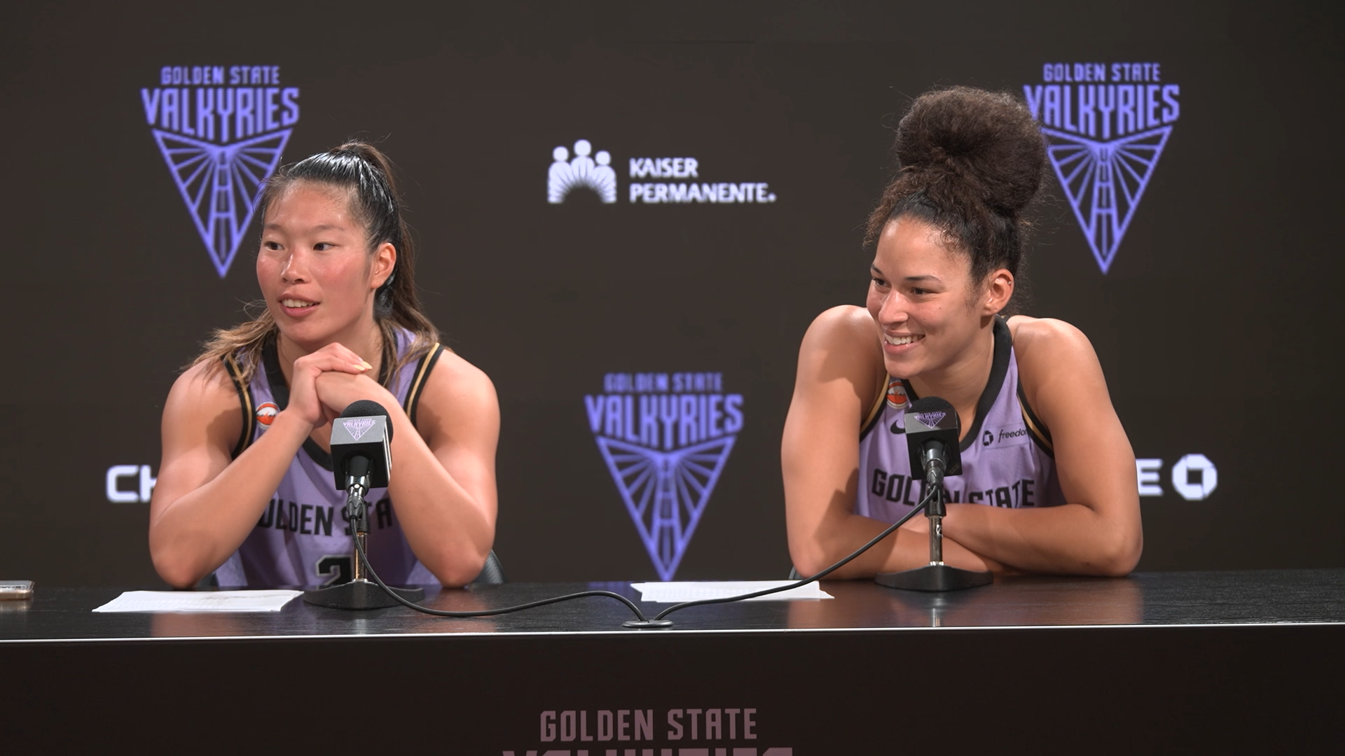 Kaitlyn Chen and Veronica Burton Postgame Press Conference | 7/20/26